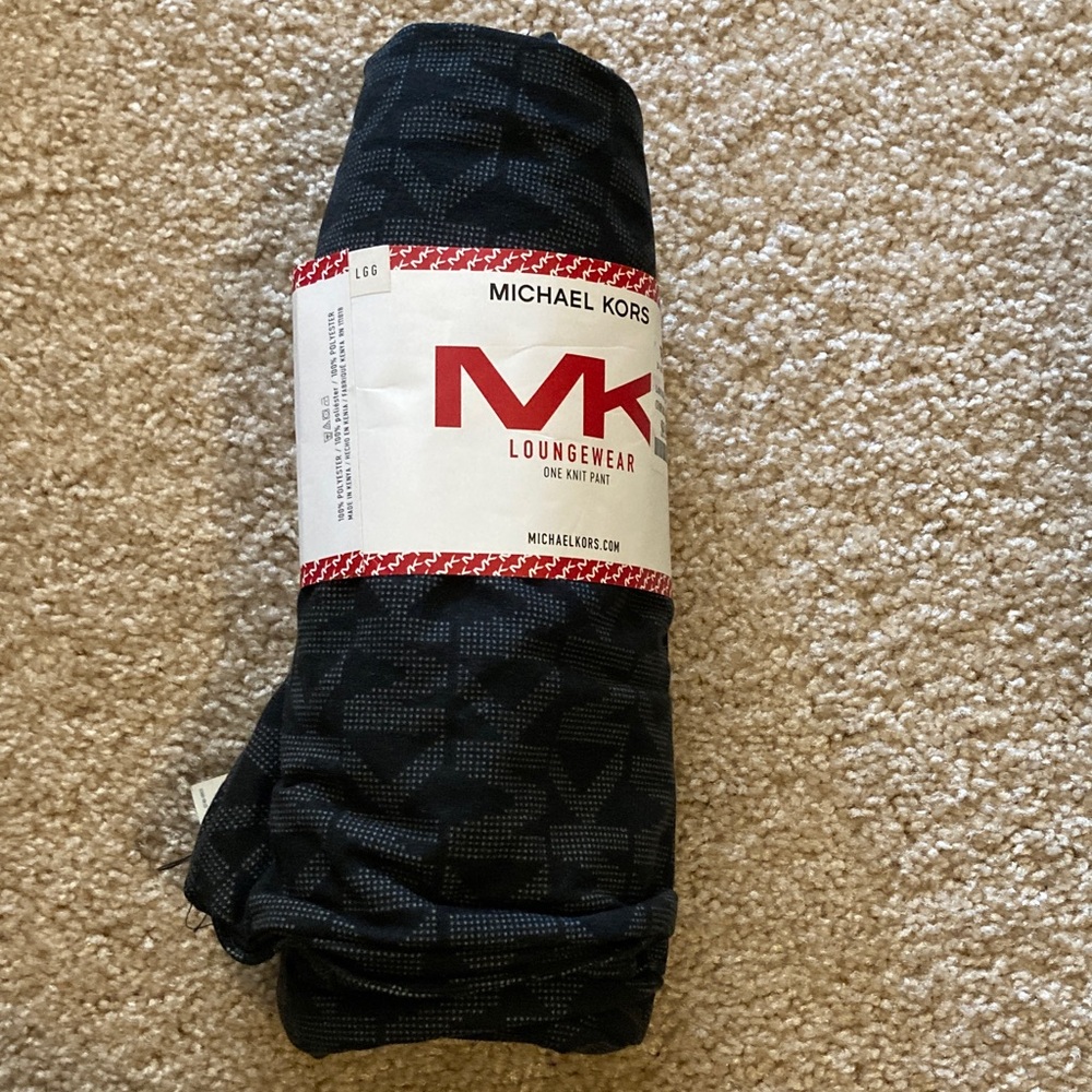 Michael Kors Black Patterned Loungewear